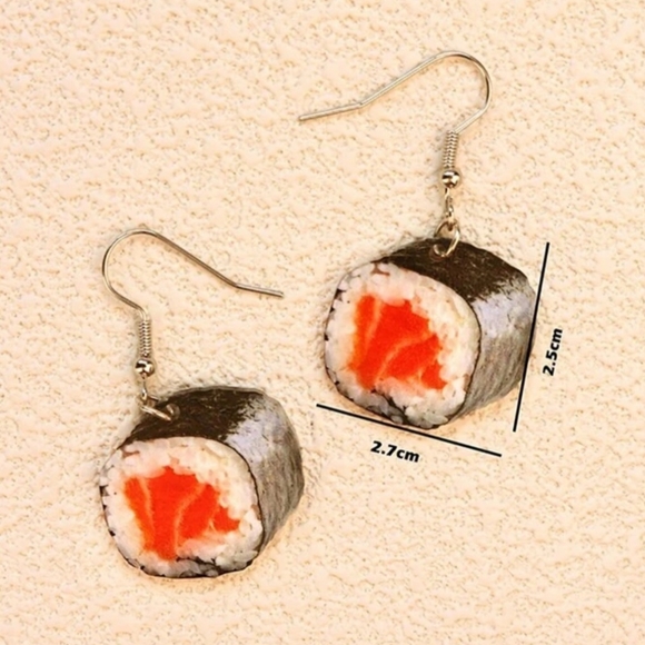 🔥SUSHI EARRINGS🔥 - Picture 2 of 4